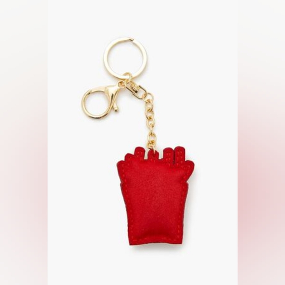 Smiling French Fries Keychain Bag Charm - Picture 3 of 6